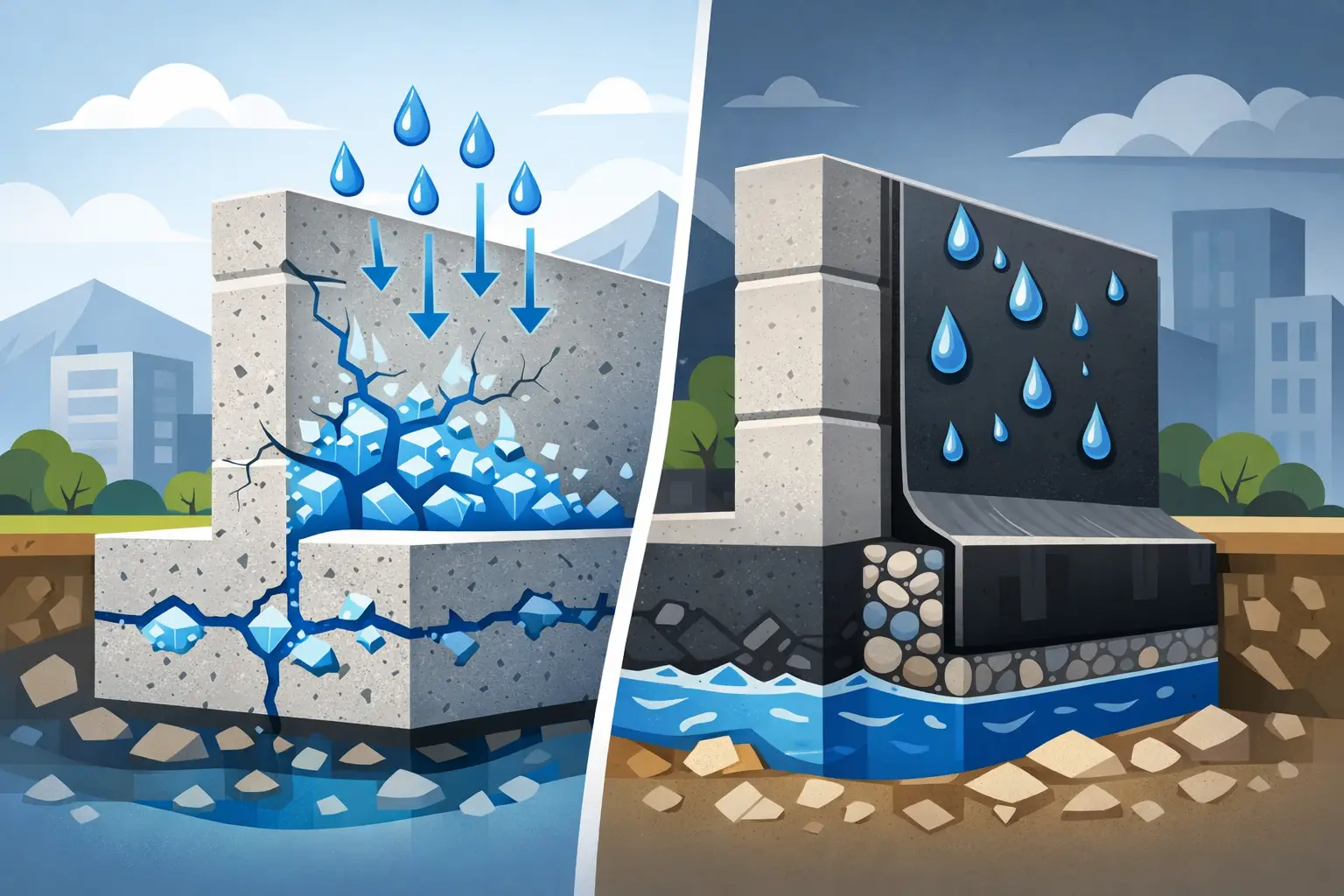 კრისტალიზაციური სისტემა თუ მემბრანული იზოლაცია?